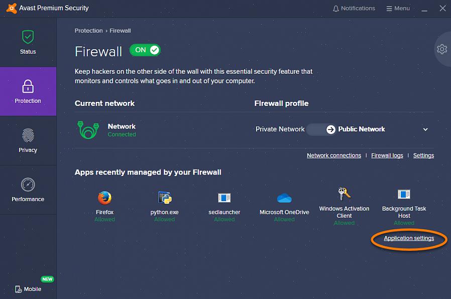 É fundamental ter seu próprio firewall antivírus para que você possa impedir que vírus infectem seu sistema