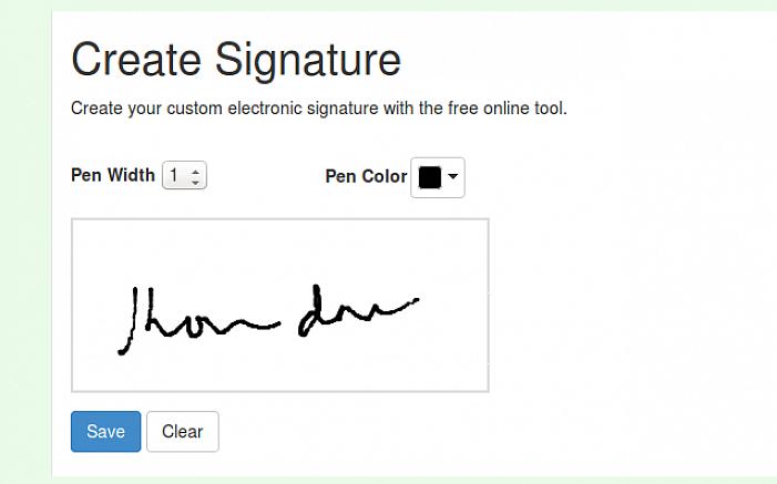 Tudo o que você precisa fazer é escrever sua assinatura do jeito que você faz no papel real