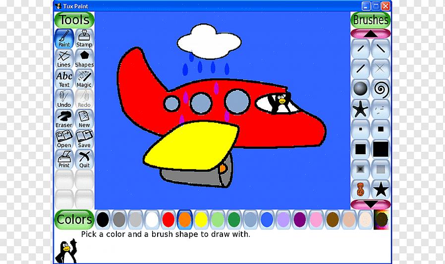 O Microsoft Paint é uma ferramenta simples que você pode usar para desenhar