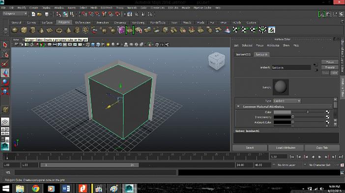 Criar modelos usando o Autodesk Maya realmente requer criatividade