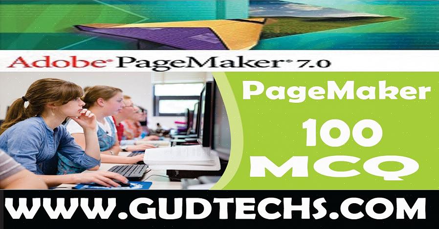 Desfeito usando o PageMaker