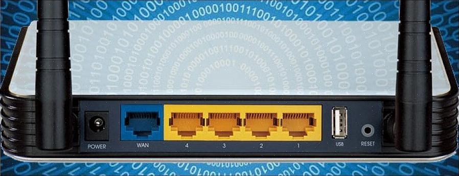 Um roteador é um dispositivo que compartilha uma única conexão de Internet com vários usuários