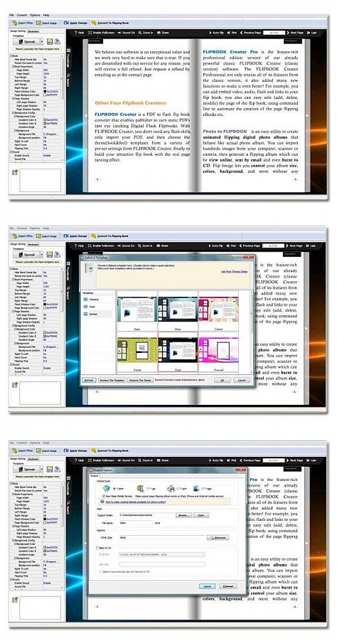 Abra o arquivo PDF em seu computador que deseja usar para visualização via Flash Flip mais tarde
