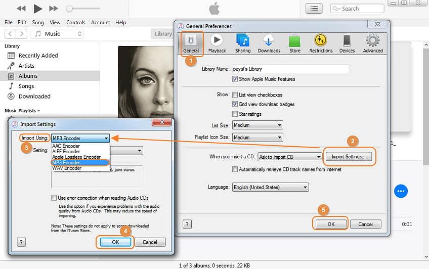 Para converter MP4 em MP3