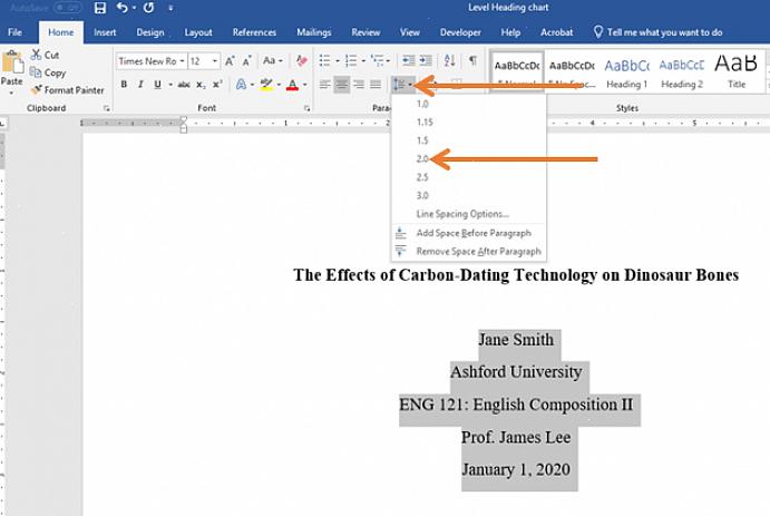 Usar o estilo de manuscrito APA é fácil por meio de processadores de texto como o Microsoft Word