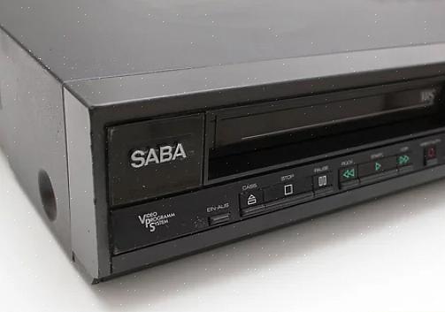 Existem vários métodos para copiar VHS para DVD
