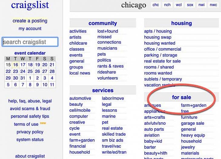 Veja como você pode encontrar coisas grátis no site Craigslist