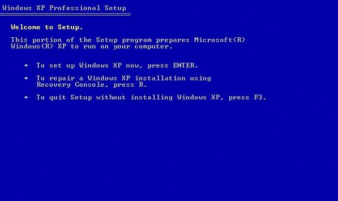 O arquivo do menu de inicialização de tal PC mostraria então duas instâncias de janelas listadas sob