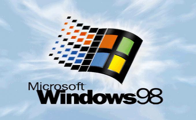Para criar um disco de inicialização do Windows 98