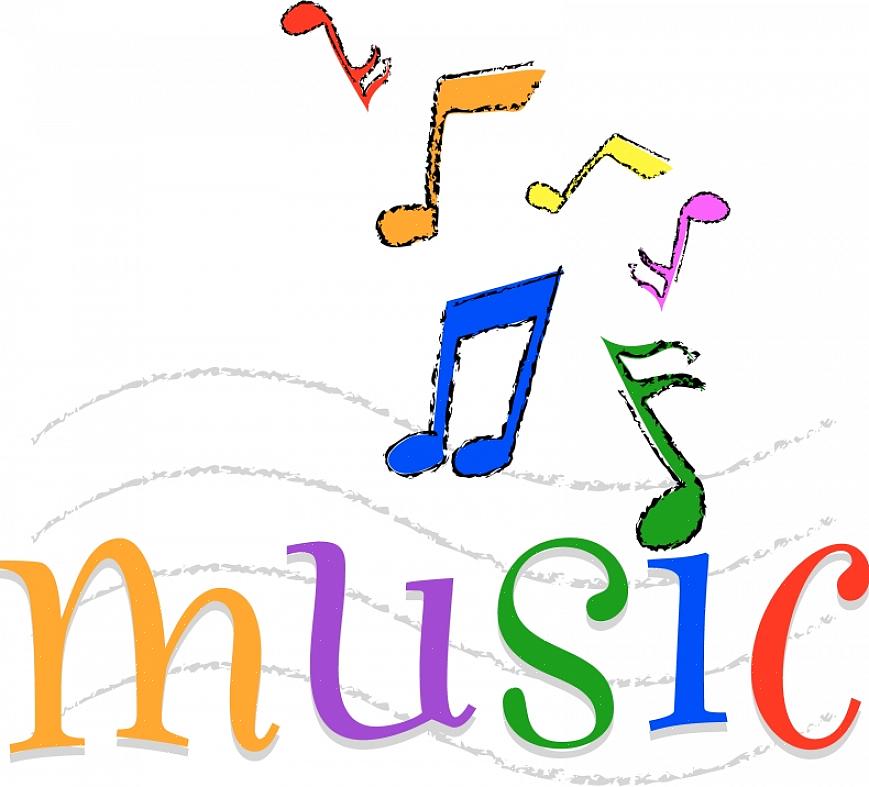 Alguns símbolos musicais que você pode usar incluem escalas musicais