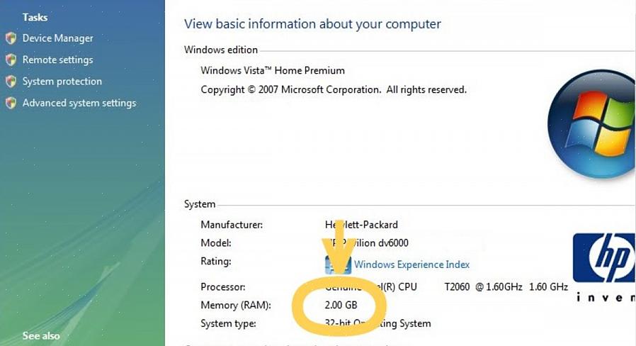 Isso também é bom considerar porque o Windows Vista não usará tantos pixels para a área de trabalho