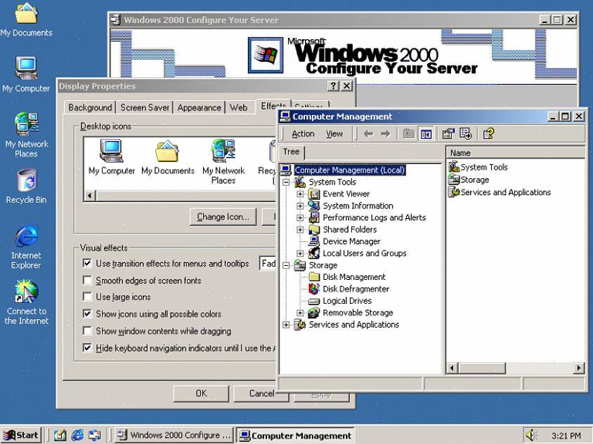 Use o Supervisor de atualização do Windows XP para verificar qual hardware você precisa atualizar