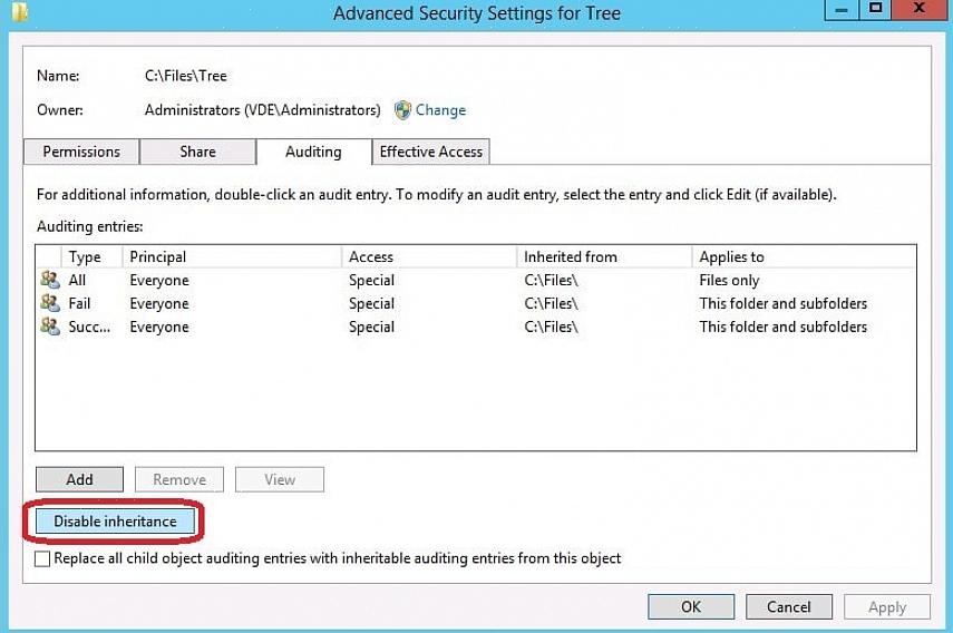 Você pode fazer 2 tipos de auditorias para uma configuração de software