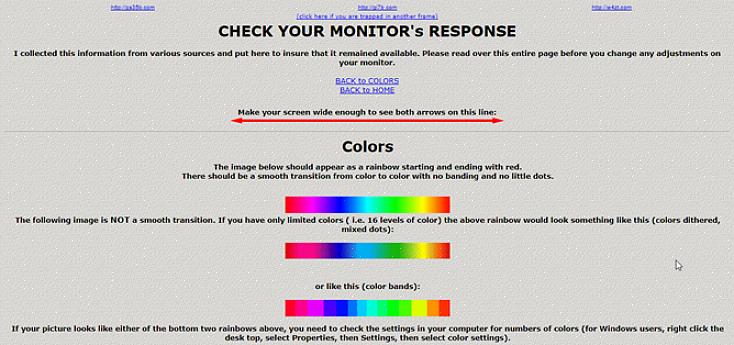 Existem muitos softwares de calibração de monitor gratuitos disponíveis