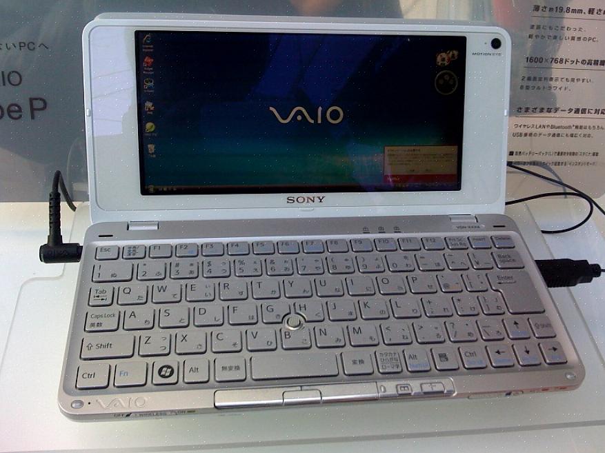 O número do modelo do seu laptop Sony Vaio