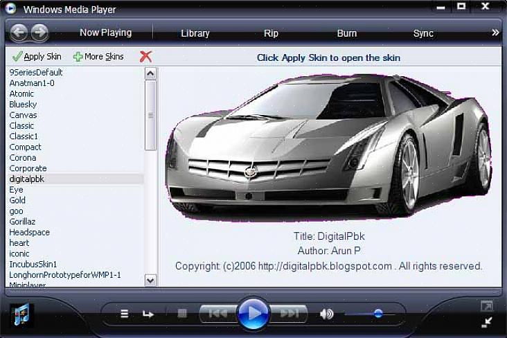 Você deve baixar o Windows Media Player 12 conforme apropriado para tal