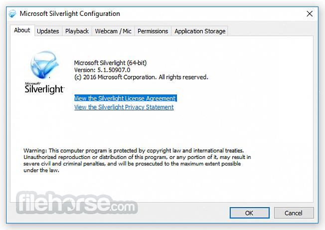 Instale o plugin Silverlight do site da Microsoft