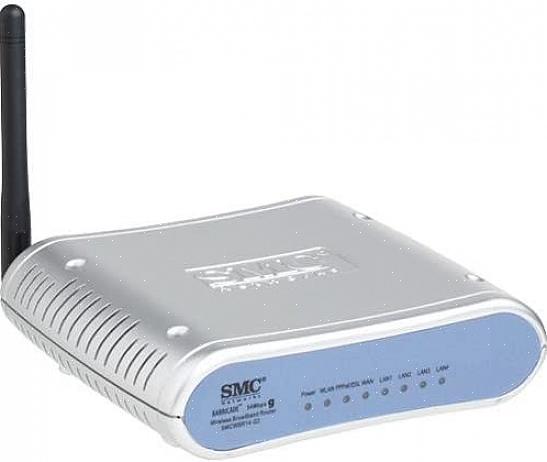 Os roteadores de banda larga são capazes de conexão de rede com ou sem fio