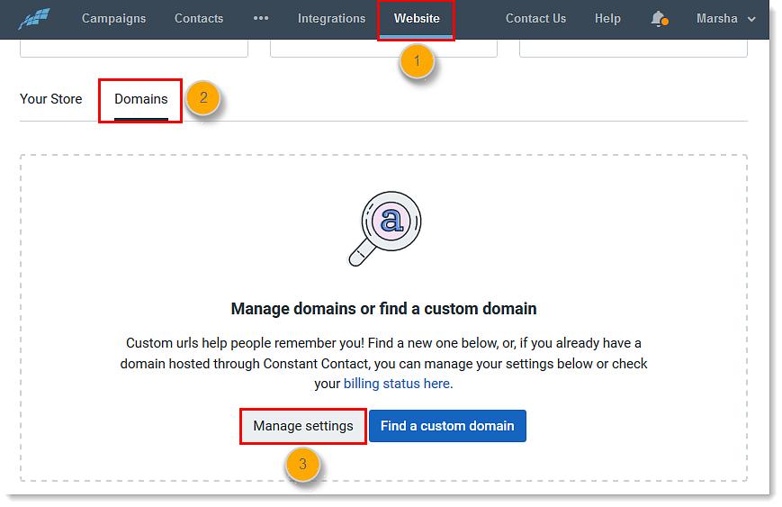 Este tutorial de nome de domínio tem mais detalhes sobre nomes de domínio