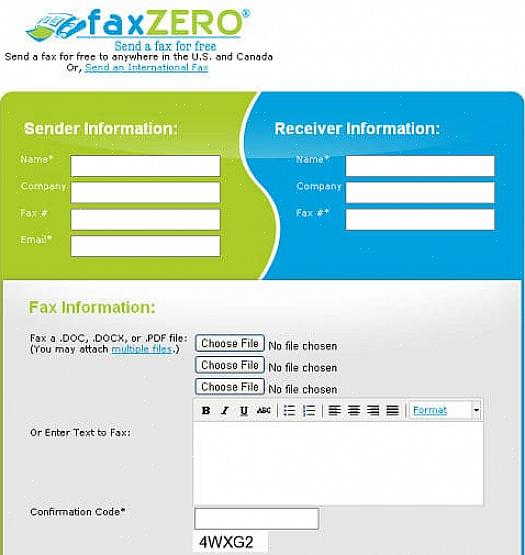 Algumas empresas exigem a instalação de um software para seus serviços de fax por e-mail