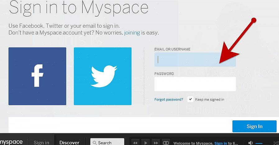 Se o uso do MySpace está ficando fora de controle