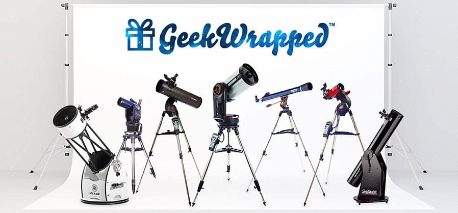 O site oferece análises de telescópios feitas por revisores especialistas