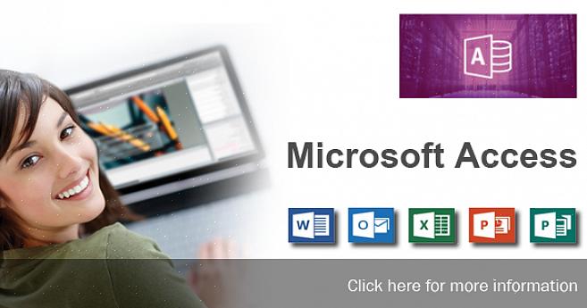 Encontre um curso certificado do Microsoft Access na Internet digitando 'Aulas do Microsoft Access'