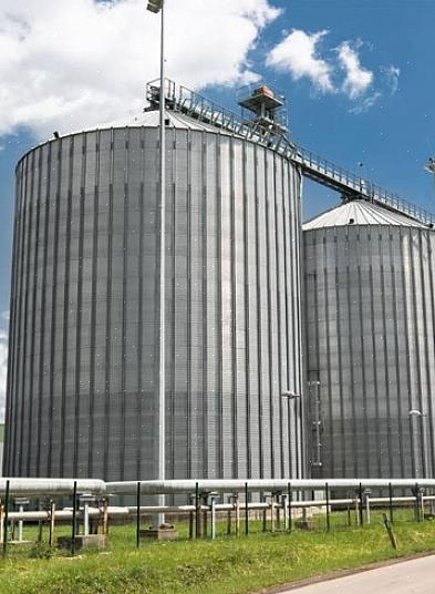 Um silo de grãos não é o único tipo de silo em uso hoje