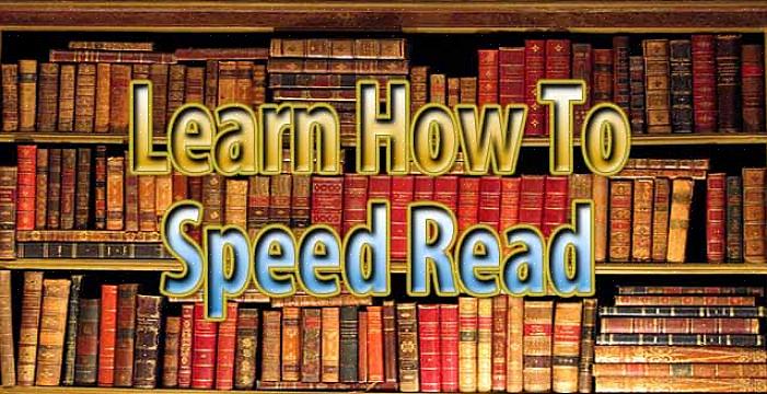 Se você realmente leva a velocidade de leitura