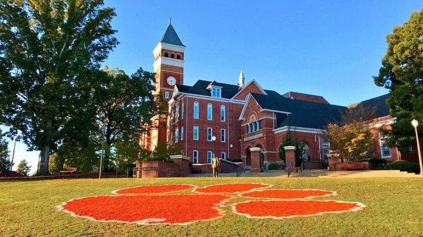 Pontuação média no SAT da Clemson University