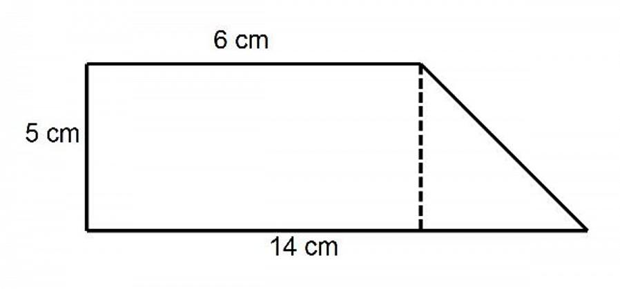 Para calcular a área de uma forma