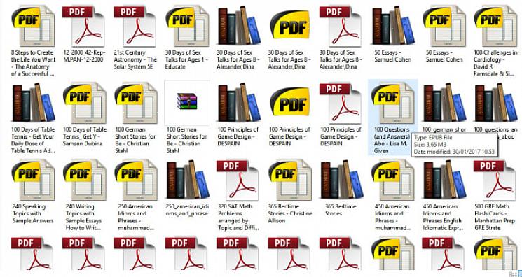 Você também pode encontrar links para sites que oferecem e-books gratuitos em diretórios online