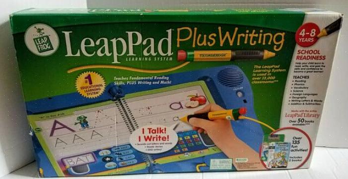 O sistema de aprendizagem de escrita Leap Pad Plus oferece a melhor tecnologia para ajudar os alunos a ler
