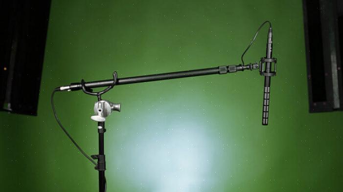 Um microfone shotgun montado em boom não é o melhor microfone para capturar o áudio perfeito