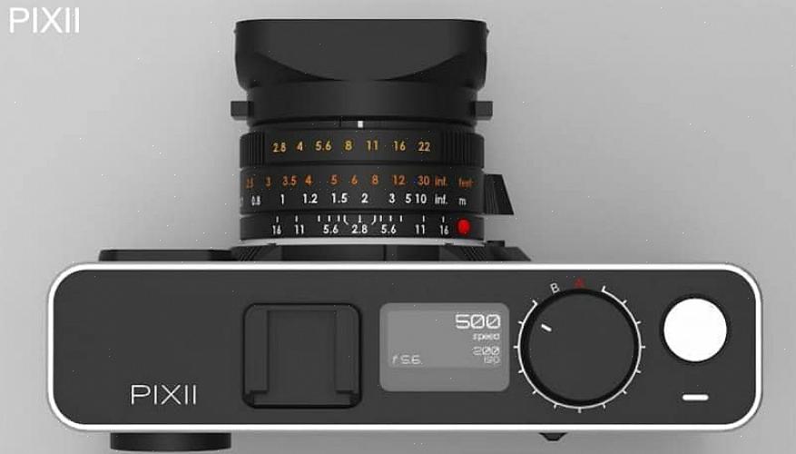 A câmera Rangefinder é uma câmera vintage