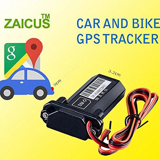 O dispositivo de rastreamento automático GPS registra a posição em intervalos regulares do ativo