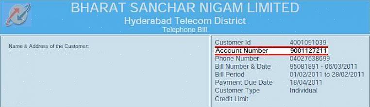 A primeira etapa para rastrear um número BSNL definitivamente exigirá que você faça logon no site da BSNL