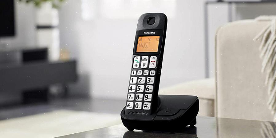 Opte por telefones com tecnologia digital sem fio aprimorada ou telefones DECT