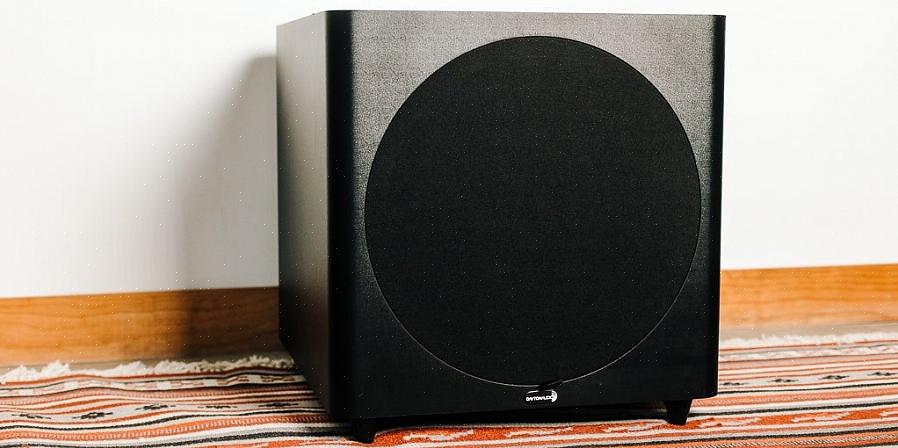 E você precisa escolher o material correto para a caixa do subwoofer para que você ainda obtenha um som