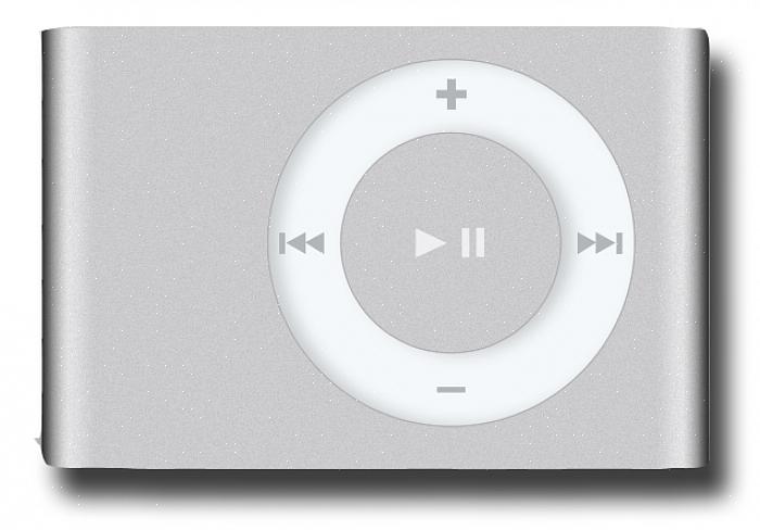 Uma bateria do iPod Shuffle que não carrega mais também é uma indicação de que precisa ser substituída