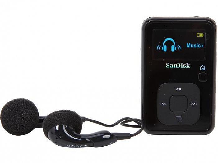 Abaixo estão os guias sobre como redefinir um MP3 player Sansa