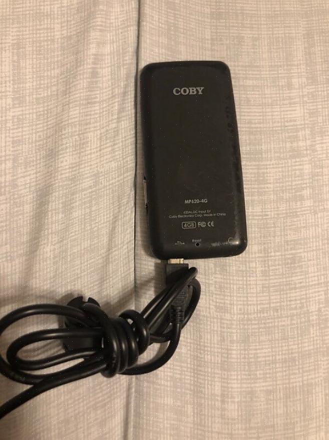 A Coby oferece vários modelos de MP3 players