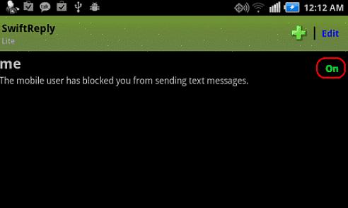 Você pode bloquear o envio de mensagens de texto para o seu celular por certos números