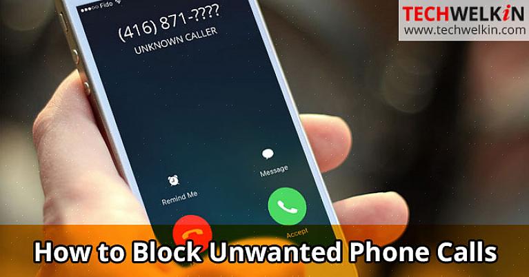 Aqui estão algumas maneiras eficazes de bloquear chamadas de telefone celular recebidas