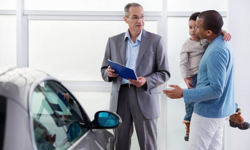 Negocie com sucesso com um vendedor de carros usados