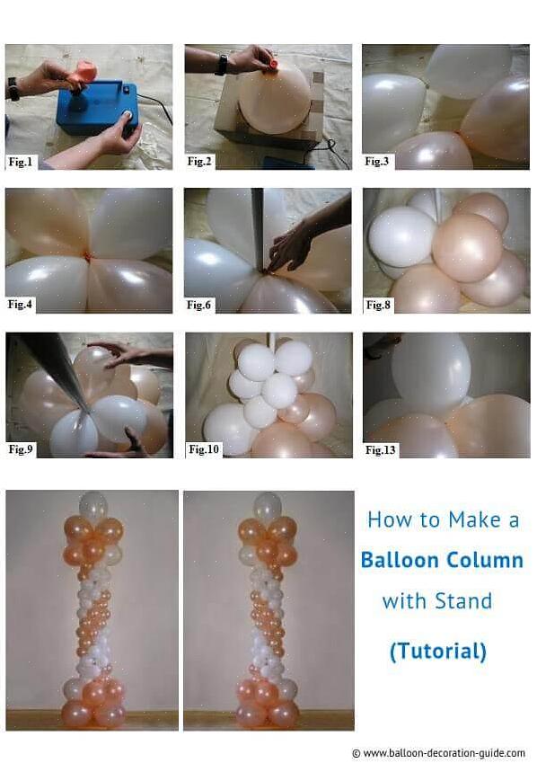 Você precisará comprar cerca de 6 balões por metro de comprimento de estrutura para um arco de cluster