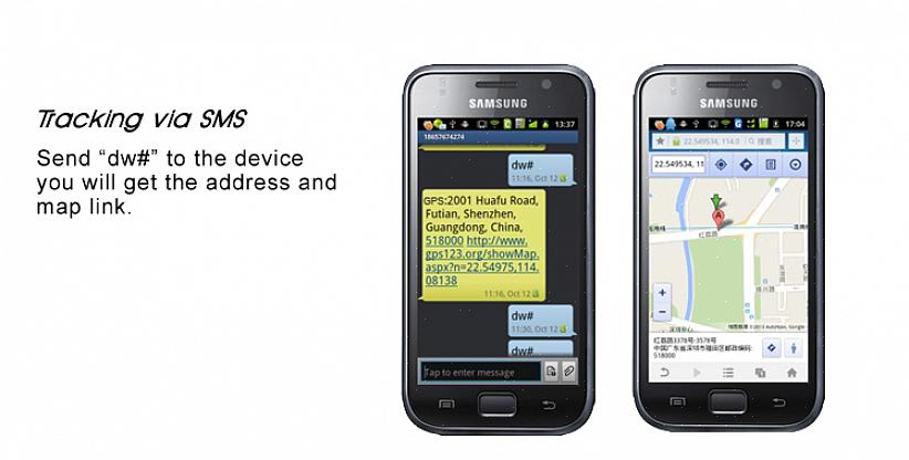 Os dispositivos GPS têm um slot onde você pode inserir o cartão SIM do seu celular
