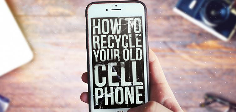 Todos os rendimentos da Sprint com o programa de reciclagem de telefones celulares vão para melhorar