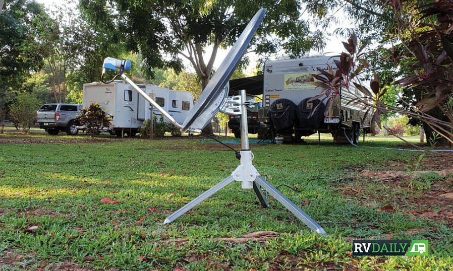 Para tornar mais fácil para você aproveitar sua antena parabólica enquanto estiver na estrada