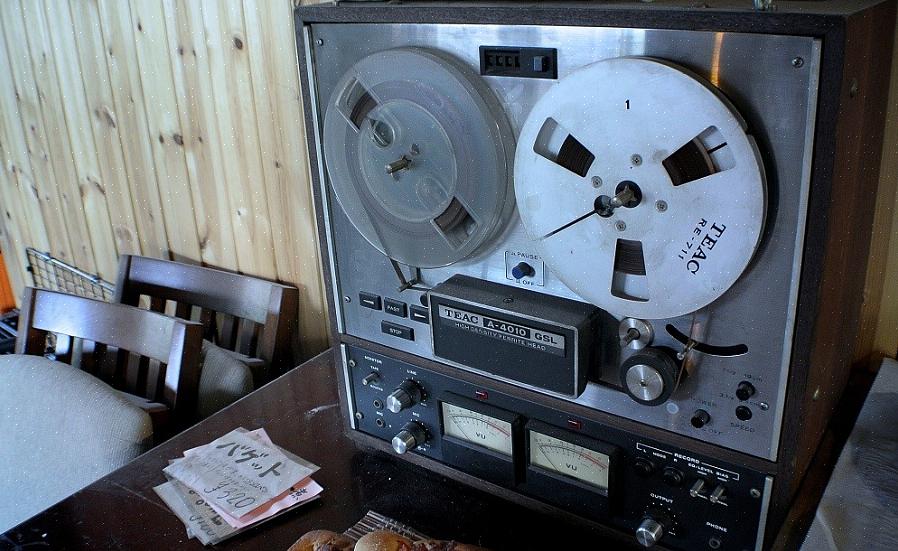 Vasculhe a Internet para encontrar mais sites que vendem gravadores vintage de rolo em rolo